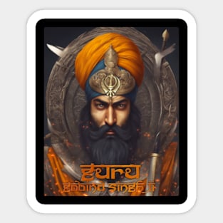 Guru Gobind Singh Ji Sticker